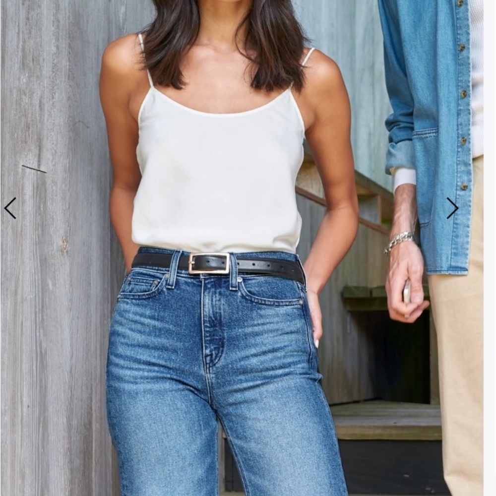 NWT AYR Wishful Thinking Soft White Cami Size Small